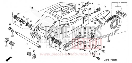 FORCELLONE (VTR1000SPY/1) VTR1000SPY di 2000